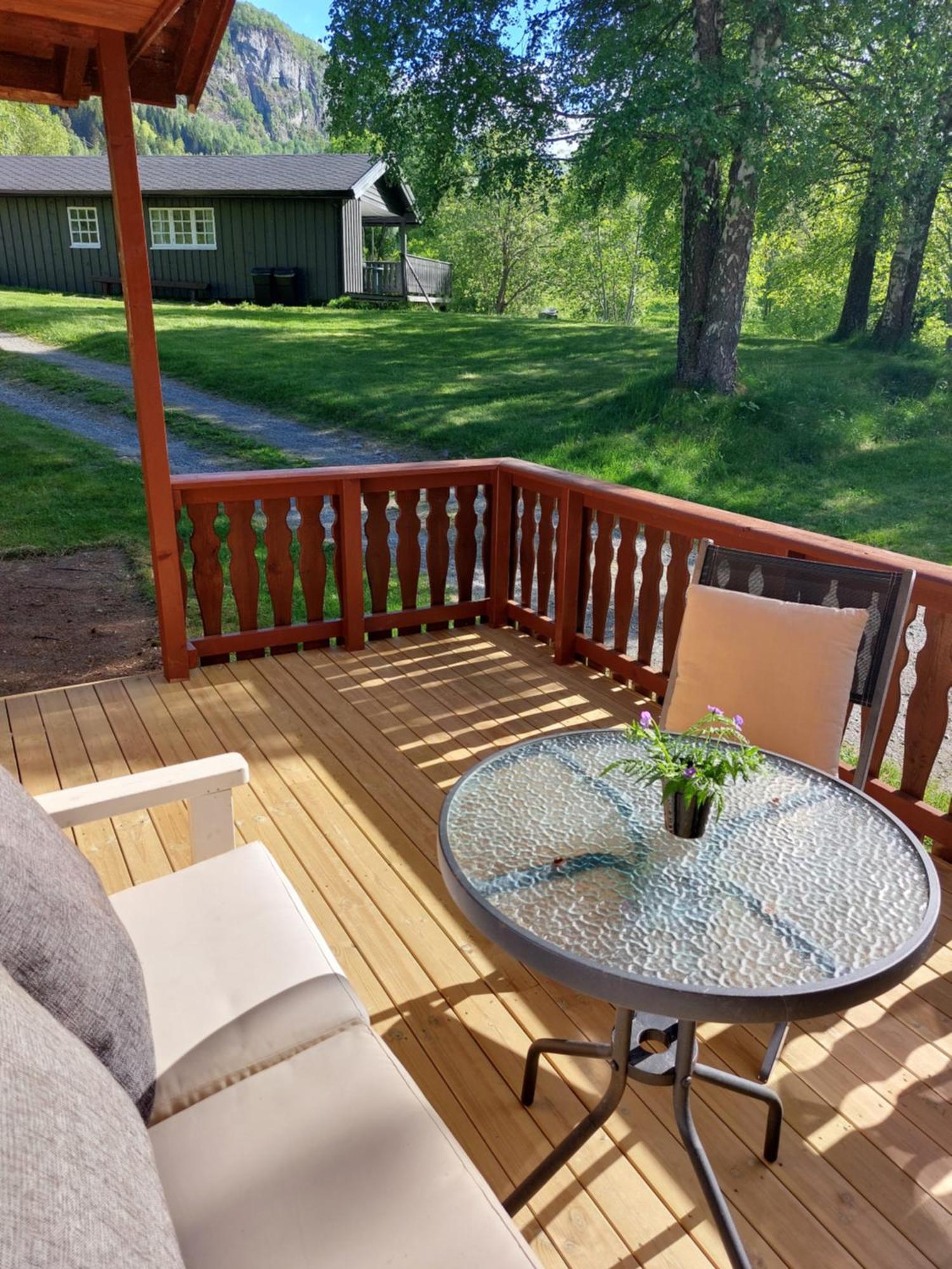Eidsdal Camping Og Feriehus Экстерьер фото